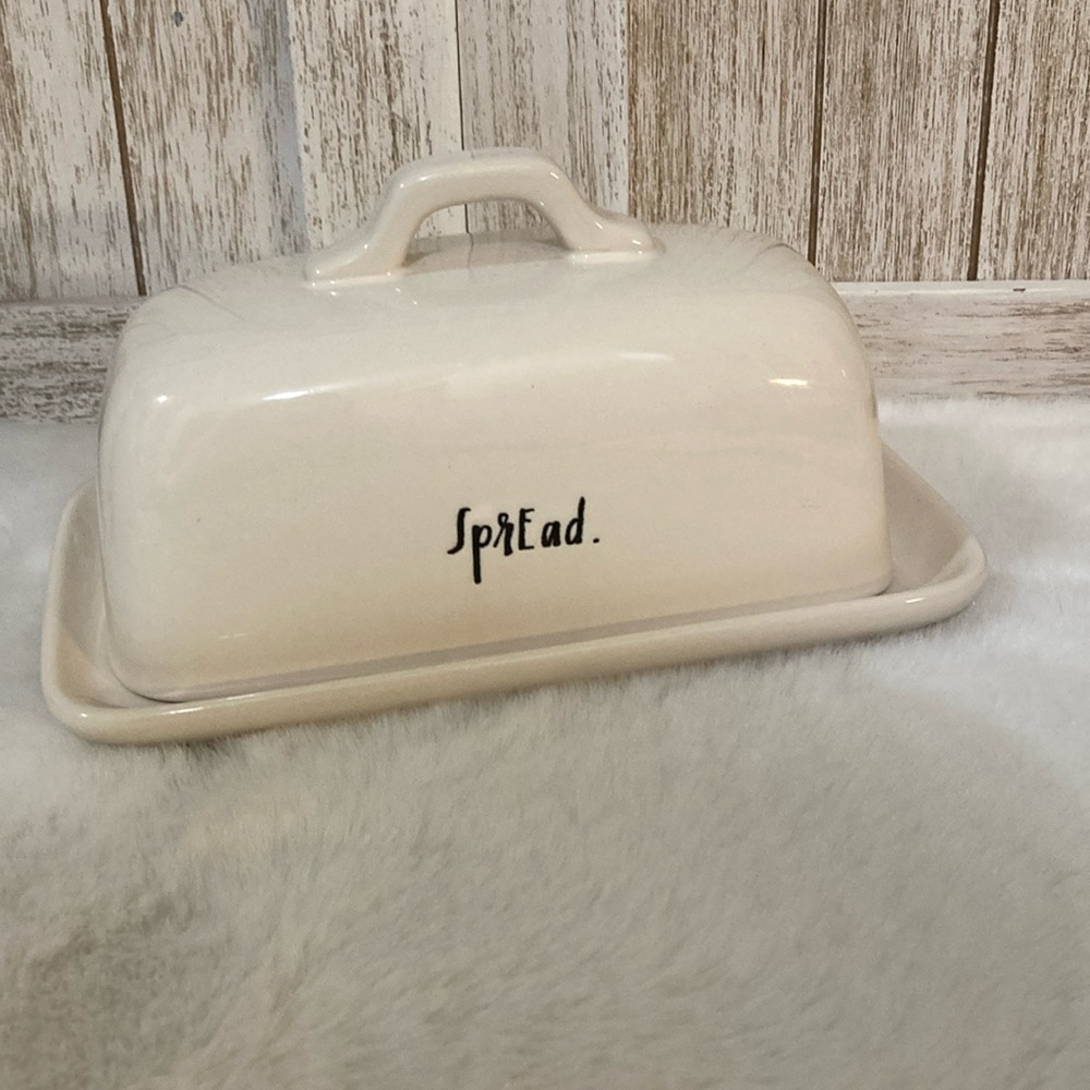 Rae Dunn Spread Butter Dish